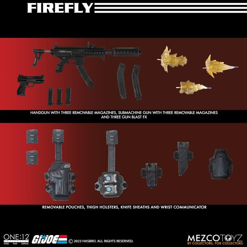 Amazon | Mezco Firefly GI Joe One:12 コレクティブアクション
